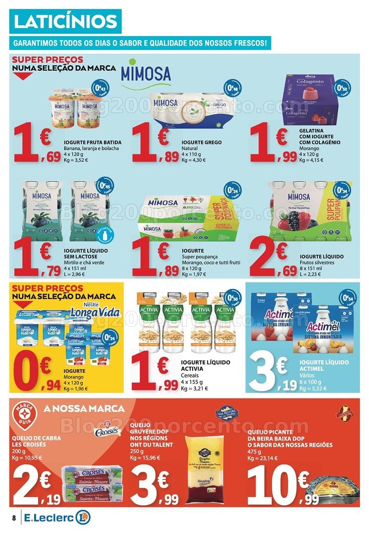 Antevisão Folheto E-LECLERC Promoções de 24 a 30 setembro